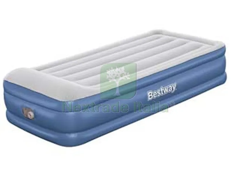 Materasso Gonf. Airbed Tritech Essential Pompa EL. Integrata - cm.191x97x46 - kg. 5,480 (art.67628) — Tempo libero outdoor — rif. FERX.FER482677 Materasso Gonf. Airbed Tritech Essential Pompa EL. Integrata - cm.191x97x46 - kg. 5,480 (art.67628) — Tempo libero outdoor — rif. FERX.FER482677