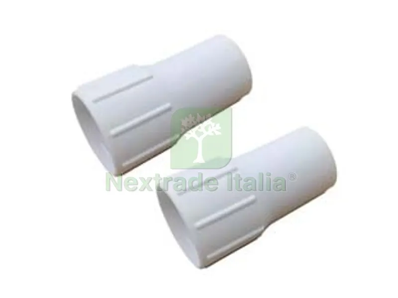 6CF Connettore Tubo Aspirante Corrugato per Piscine - mm.38 in confezione da pz.2 — Piscine e strutture — rif. FERX.FER484893
