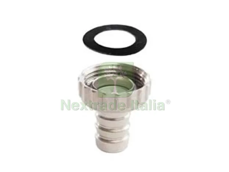 5PZ RACCORDO PORTAGOMMA IN ACCIAIO PER RUBINETTO per rubinetto 1 - ghiera 1"1/4 zincata nichelata — Tubi e raccordi — rif. FERX.FER484947 5PZ RACCORDO PORTAGOMMA IN ACCIAIO PER RUBINETTO per rubinetto 1 - ghiera 1"1/4 zincata nichelata — Tubi e raccordi — rif. FERX.FER484947