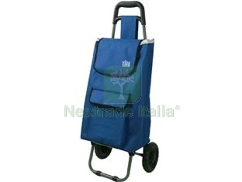 Carrello Spesa Romano Alluminio - cm.41x33x100h. — Casalinghi e organizzazione — rif. FERX.FER485012 Carrello Spesa Romano Alluminio - cm.41x33x100h. — Casalinghi e organizzazione — rif. FERX.FER485012