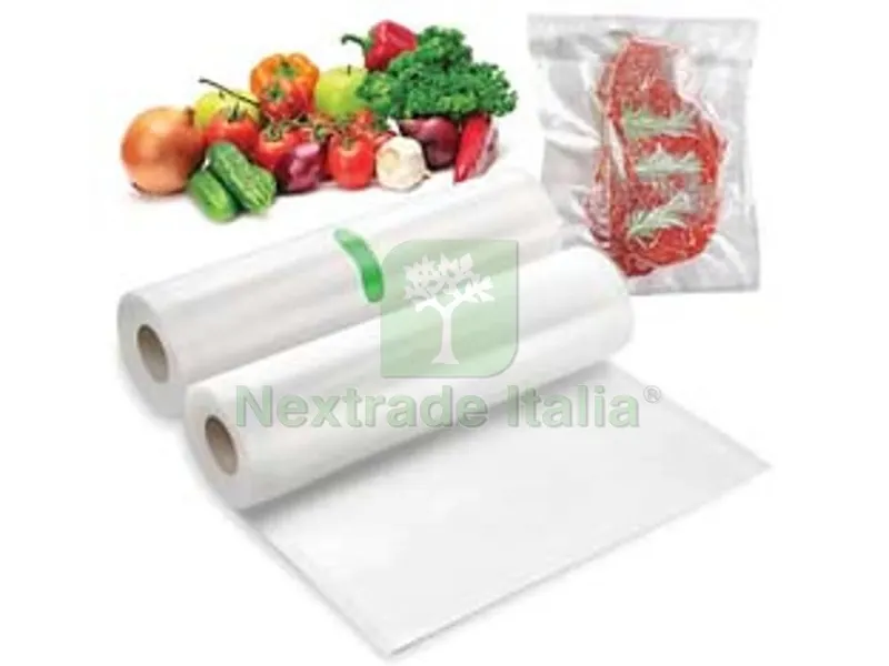 Buste Sottovuoto per Alimenti in Rotolo - cm.30x6 mt. in confezione da 2 rotoli — Lime e raspe — rif. FERX.FER485692