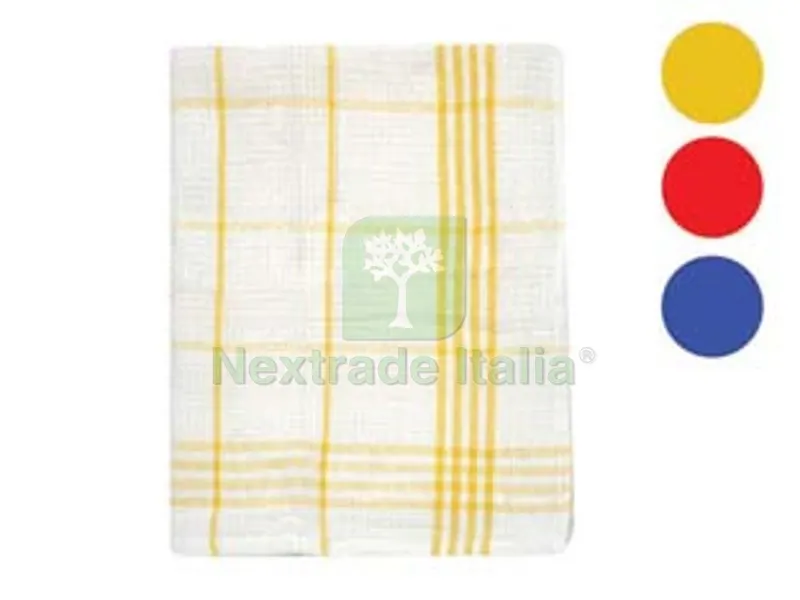 12PZ Canovaccio Piatti "waffle" in Cotone PZ.12 — Tessili e biancheria casa — rif. FERX.FER486576