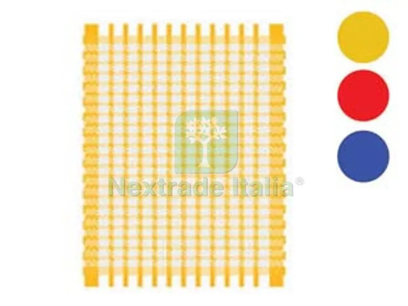 12PZ Canovaccio Piatti Chess in Cotone PZ 3 — Tessili e biancheria casa — rif. FERX.FER486583