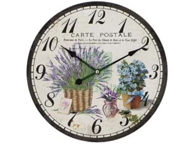 Orologio Muro Cartolina Lavanda - ø cm.30 — Articoli per ufficio — rif. FERX.FER486705 Orologio Muro Cartolina Lavanda - ø cm.30 — Articoli per ufficio — rif. FERX.FER486705
