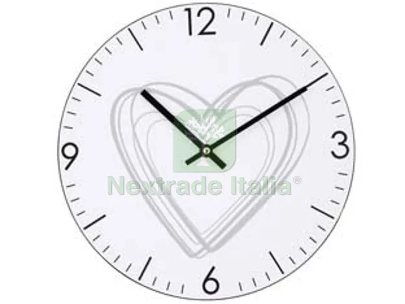 Orologio Muro Cuore a Matita - ø cm.30 — Articoli per ufficio — rif. FERX.FER486743 Orologio Muro Cuore a Matita - ø cm.30 — Articoli per ufficio — rif. FERX.FER486743