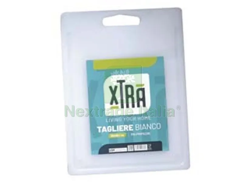 2PZ TAGLIERE IN POLIPROPILENE BIANCO - cm. 30x40 - spessore cm.1 — Cucina e coltelleria — rif. FERX.FER487511 2PZ TAGLIERE IN POLIPROPILENE BIANCO - cm. 30x40 - spessore cm.1 — Cucina e coltelleria — rif. FERX.FER487511