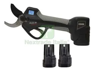 Forbice Pota a Batteria 14,4V (PS 23-35) con 2 Batterie Incluse — Attrezzi da giardino — rif. FERX.FER487818 Forbice Pota a Batteria 14,4V (PS 23-35) con 2 Batterie Incluse — Attrezzi da giardino — rif. FERX.FER487818