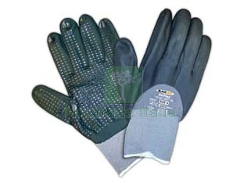 12PZ GUANTI DA LAVORO BLACK DOT AIRFLEX - tg.10 — Guanti da lavoro — rif. FERX.FER488129