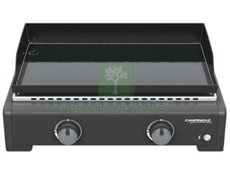 Barbecue GAS 2 Bruciatori CM.36X58 "plancha Othello 2" — Tempo libero outdoor — rif. FERX.FER488631 Barbecue GAS 2 Bruciatori CM.36X58 "plancha Othello 2" — Tempo libero outdoor — rif. FERX.FER488631