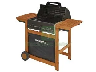 Barbecue GAS 3 Bruciatori CM.60X45 "adelaide 3 Woody L Dual GAS" — Tempo libero outdoor — rif. FERX.FER488693