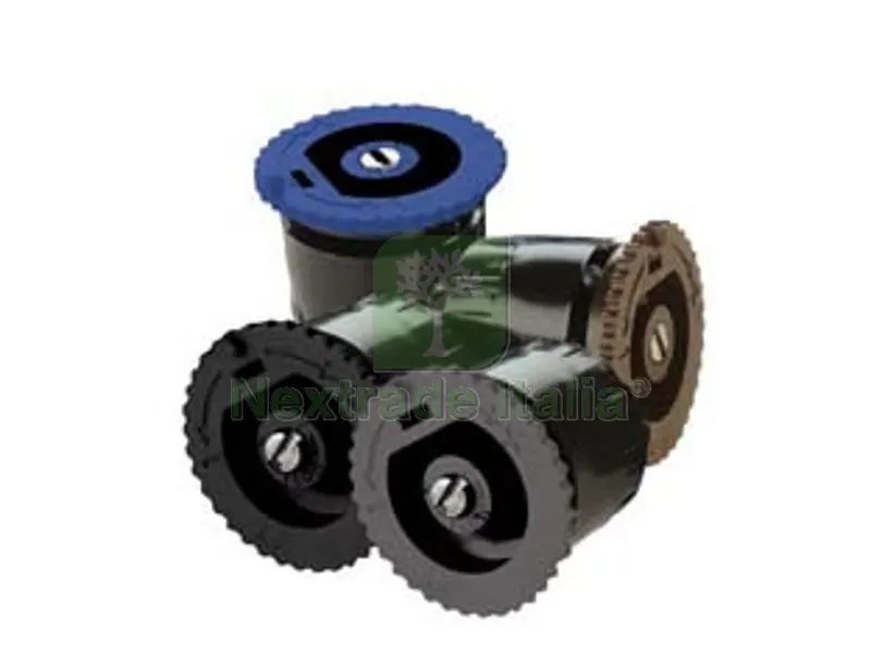 10PZ Testina Rain Regolabile per Irrigatori Statici - colore blu fino a mt.3,5 — Irrigazione — rif. FERX.FER488846 10PZ Testina Rain Regolabile per Irrigatori Statici - colore blu fino a mt.3,5 — Irrigazione — rif. FERX.FER488846