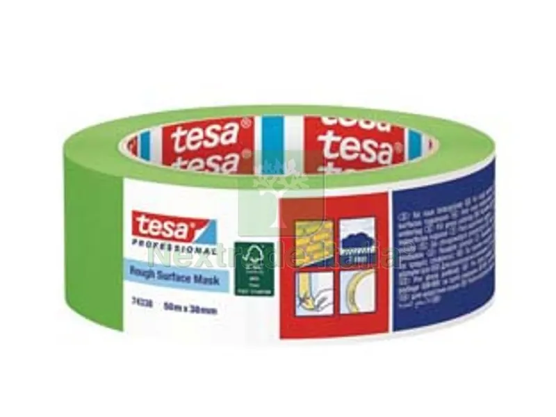 12PZ NASTRO CARTA VERDE 74338 - mm.25h. in rotoli da mt.50 — Adesivi e sigillanti — rif. FERX.FER489065 12PZ NASTRO CARTA VERDE 74338 - mm.25h. in rotoli da mt.50 — Adesivi e sigillanti — rif. FERX.FER489065
