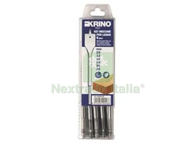 MECCHIE PER LEGNO IN SET DA PZ.6 — Punte, frese e dischi — rif. FERX.FER489379 MECCHIE PER LEGNO IN SET DA PZ.6 — Punte, frese e dischi — rif. FERX.FER489379