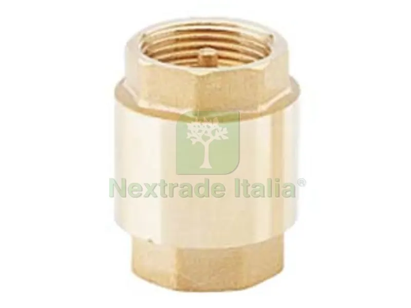 VALVOLA DI RITEGNO EUROPA DI CONTROLLO PER ACQUA - F 1" — Rubinetti e valvole — rif. FERX.FER491112 VALVOLA DI RITEGNO EUROPA DI CONTROLLO PER ACQUA - F 1" — Rubinetti e valvole — rif. FERX.FER491112