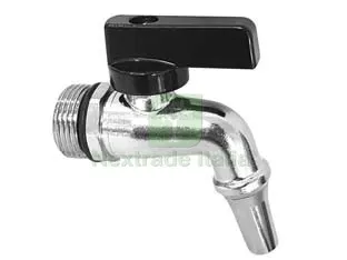 4PZ RUBINETTO A LEVA IN OTTONE PER FUSTI E SERBATOI CON BECCUCCIO - M 1/2" — Rubinetti e valvole — rif. FERX.FER491129 4PZ RUBINETTO A LEVA IN OTTONE PER FUSTI E SERBATOI CON BECCUCCIO - M 1/2" — Rubinetti e valvole — rif. FERX.FER491129