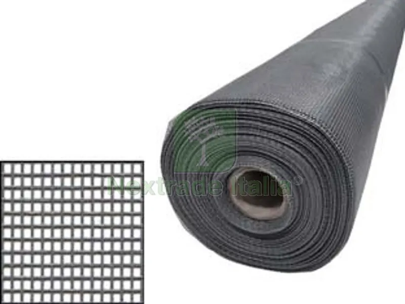 ZANZARIERA IN FIBRA DI VETRO 18/16 - maglia 18/16 - cm.150 x mt.30 - colore grigio — Tende e zanzariere — rif. FERX.FER491402 ZANZARIERA IN FIBRA DI VETRO 18/16 - maglia 18/16 - cm.150 x mt.30 - colore grigio — Tende e zanzariere — rif. FERX.FER491402