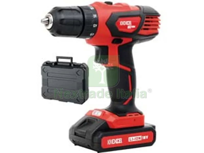 TRAPANO AVVITATORE MANDR. AUTOSERRANTE MM.10 BATTERIA LITIO 18V — Trapani e avvitatori — rif. FERX.FER492539