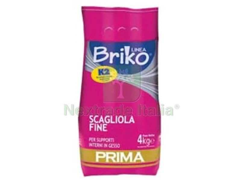4PZ K2 LINEA BRIKO SCAGLIOLA FINE BIANCA IN POLVERE - Kg.4 in busta — Adesivi e sigillanti — rif. FERX.FER493437 4PZ K2 LINEA BRIKO SCAGLIOLA FINE BIANCA IN POLVERE - Kg.4 in busta — Adesivi e sigillanti — rif. FERX.FER493437