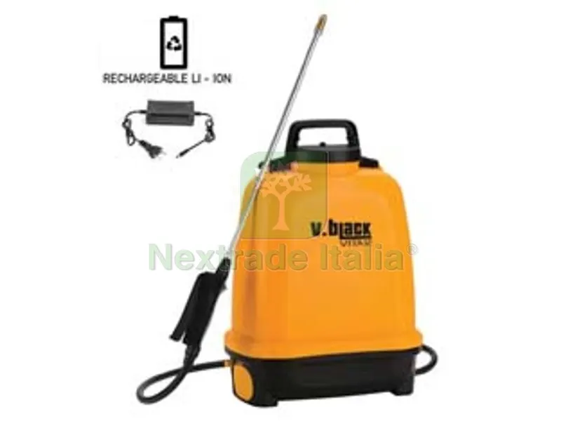 POMPA A ZAINO A BATTERIA LITIO V-BLACK VITA - lt.16 — Batterie e caricabatterie — rif. FERX.FER496384 POMPA A ZAINO A BATTERIA LITIO V-BLACK VITA - lt.16 — Batterie e caricabatterie — rif. FERX.FER496384