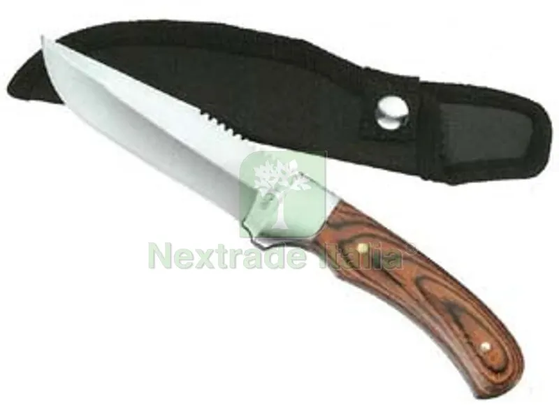 COLTELLO PUGNALE CON FODERO - lama cm.10 - 28060 — Cucina e coltelleria — rif. FERX.FER496582 COLTELLO PUGNALE CON FODERO - lama cm.10 - 28060 — Cucina e coltelleria — rif. FERX.FER496582