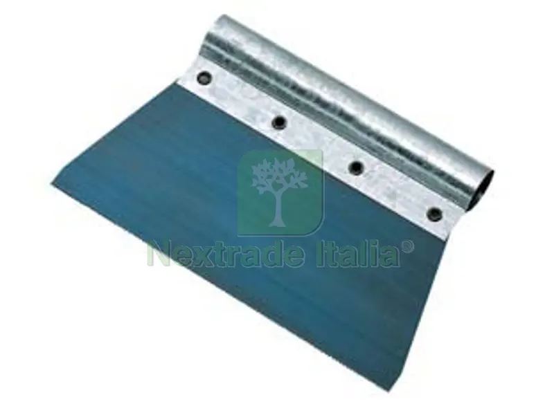12PZ SPATOLA DENTATA PER BOSTIK CON MANICO - mm.200 — Spatole e attrezzi per stesura — rif. FERX.FER496735