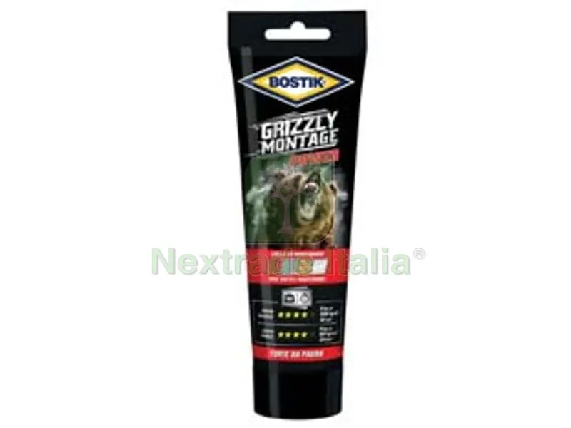 6PZ GRIZZLY MONTAGE POWER TUBO - gr.250 - bianco — Tubi e raccordi — rif. FERX.FER498678 6PZ GRIZZLY MONTAGE POWER TUBO - gr.250 - bianco — Tubi e raccordi — rif. FERX.FER498678