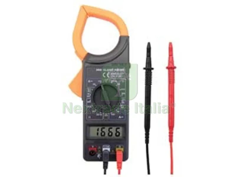 Tester Digitale Pinza Amperometrica - dimensioni mm.330x160x30 peso gr.371 — Pinze e tronchesi — rif. FERX.FER499378 Tester Digitale Pinza Amperometrica - dimensioni mm.330x160x30 peso gr.371 — Pinze e tronchesi — rif. FERX.FER499378