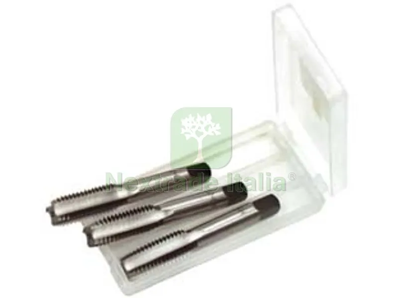 MASCHI A MANO FILETTO MA - ? mm.5x0,8 in serie 3 pz. — Utensili da muratore — rif. FERX.FER15844 MASCHI A MANO FILETTO MA - ? mm.5x0,8 in serie 3 pz. — Utensili da muratore — rif. FERX.FER15844
