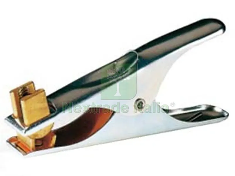 MORSETTI PER MASSA - 400-500A corpo in metallo mm.210 — Spazzole metalliche manuali — rif. FERX.FER73370 MORSETTI PER MASSA - 400-500A corpo in metallo mm.210 — Spazzole metalliche manuali — rif. FERX.FER73370