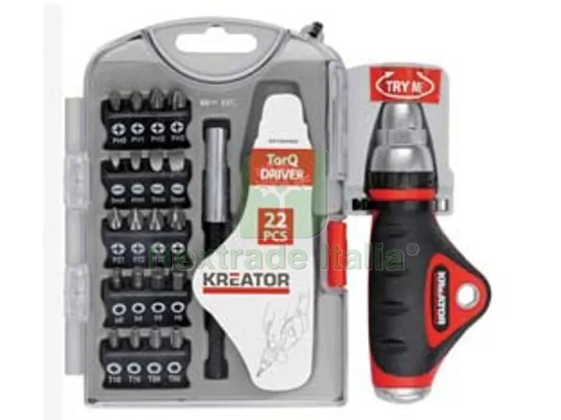 GIRAVITE PORTAINSERTI E BUSSOLE DA 1/4" IN SERIE 22 PEZZI — Inserti e bit per avvitatori — rif. FERX.FER67942 GIRAVITE PORTAINSERTI E BUSSOLE DA 1/4" IN SERIE 22 PEZZI — Inserti e bit per avvitatori — rif. FERX.FER67942