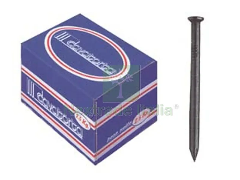 2KG CHIODI ACCIAIO TEMPERATO TESTA BOMBATA -? mm.3,5x50 — Vernici e smalti — rif. FERX.FER22736 2KG CHIODI ACCIAIO TEMPERATO TESTA BOMBATA -? mm.3,5x50 — Vernici e smalti — rif. FERX.FER22736