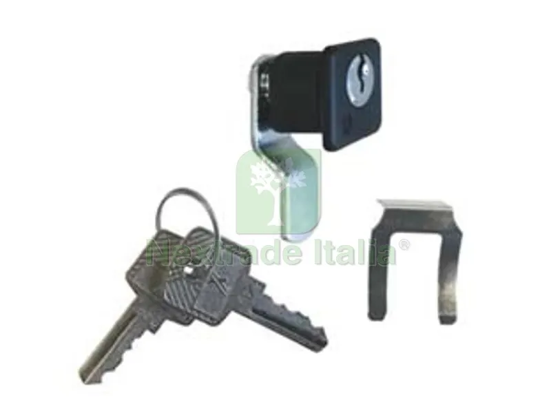5PZ SERRATURA COMPLETA A LEVA CASSETTE POSTALI TIPO "AB" - ? mm.17,5 — Serrature e cilindri — rif. FERX.FER83645