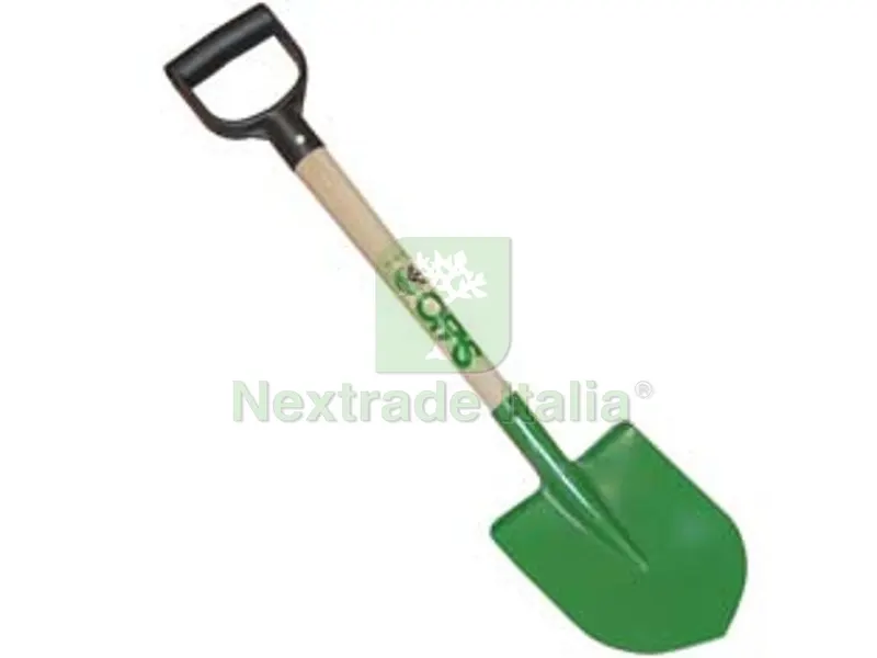 BADILETTO DA CAMPEGGIO CON MANICO IN LEGNO — Attrezzi da giardino — rif. FERX.FER7115