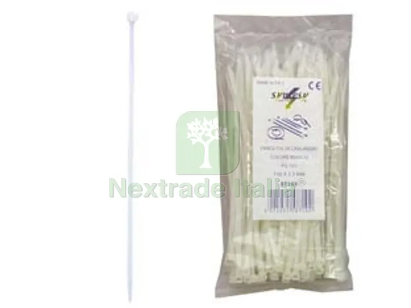 FASCETTE NYLON NATURALE - mm.2,5x140 — Fascette — rif. FERX.FER297790