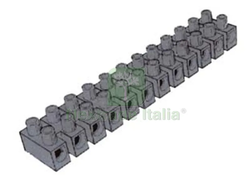 10PZ MORSETTIERE - mm.10 — Morse morsetti e strettoi — rif. FERX.FER87186 10PZ MORSETTIERE - mm.10 — Morse morsetti e strettoi — rif. FERX.FER87186