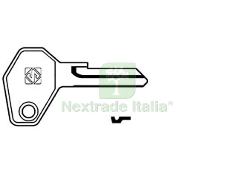 5PZ CHIAVI ZADI PER MOTO VARIE ZD7 - ZD7 — Ferramenta porte e finestre — rif. FERX.FER55291