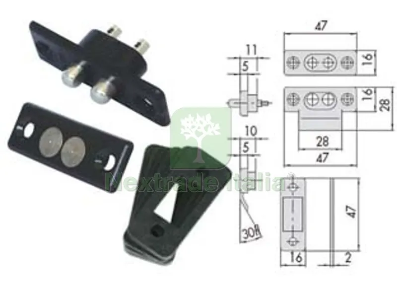 6PZ contatti a pressione 06511 - (06511000) — Serrature e cilindri — rif. FERX.FER65917