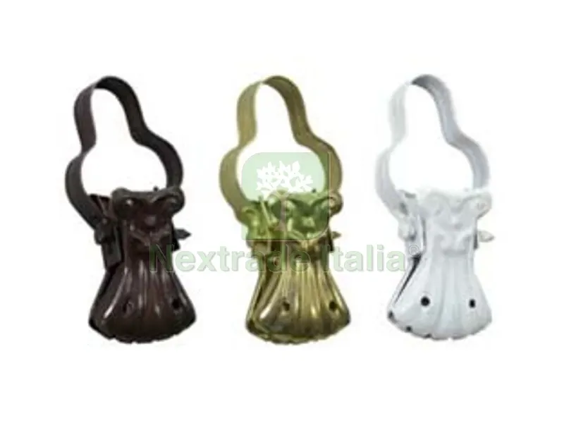 100PZ PINZETTONI PER TENDE BAROCCO - in ferro bronzato — Pinze e tronchesi — rif. FERX.FER3124 100PZ PINZETTONI PER TENDE BAROCCO - in ferro bronzato — Pinze e tronchesi — rif. FERX.FER3124