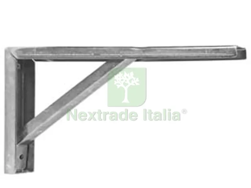6PZ MENSOLE PER RIPOSTIGLIO ROBUSTE - mm.500 — Arredo — rif. FERX.FER154444 6PZ MENSOLE PER RIPOSTIGLIO ROBUSTE - mm.500 — Arredo — rif. FERX.FER154444