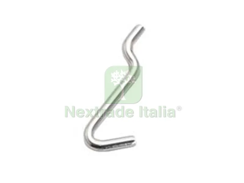 200PZ GANCI PER PANNELLI FORATI N.2 - mm.15x42 — Casalinghi e organizzazione — rif. FERX.FER5685 200PZ GANCI PER PANNELLI FORATI N.2 - mm.15x42 — Casalinghi e organizzazione — rif. FERX.FER5685
