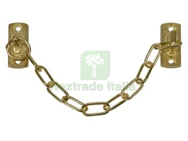 10PZ CATENELLA RITIENI PER FINESTRA IN OTTONE PESANTE - mm.150 — Ferramenta porte e finestre — rif. FERX.FER8693 10PZ CATENELLA RITIENI PER FINESTRA IN OTTONE PESANTE - mm.150 — Ferramenta porte e finestre — rif. FERX.FER8693