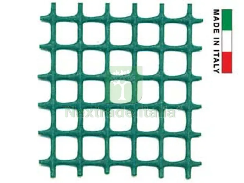 RETE IN PLASTICA QUADRA VERDE MM.10X10 - maglia mm.10x10 altezza cm.100 — Reti e recinzioni — rif. FERX.FER23894 RETE IN PLASTICA QUADRA VERDE MM.10X10 - maglia mm.10x10 altezza cm.100 — Reti e recinzioni — rif. FERX.FER23894