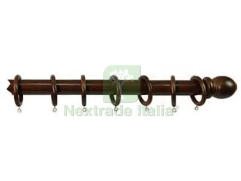BASTONE IN LEGNO SENZA SUPPORTI ? MM.35 NOCE - cm.240 — Casalinghi e organizzazione — rif. FERX.FER11914 BASTONE IN LEGNO SENZA SUPPORTI ? MM.35 NOCE - cm.240 — Casalinghi e organizzazione — rif. FERX.FER11914