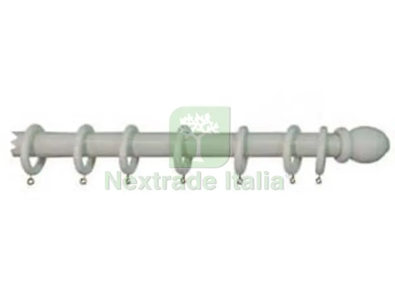 BASTONE IN LEGNO SENZA SUPPORTI ? MM.35 BIANCO - cm.240 — Casalinghi e organizzazione — rif. FERX.FER11945 BASTONE IN LEGNO SENZA SUPPORTI ? MM.35 BIANCO - cm.240 — Casalinghi e organizzazione — rif. FERX.FER11945