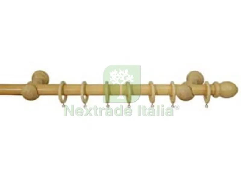 BASTONE IN LEGNO CON ACCESSORI ? MM.23 NATURALE - cm.120 — Casalinghi e organizzazione — rif. FERX.FER56199 BASTONE IN LEGNO CON ACCESSORI ? MM.23 NATURALE - cm.120 — Casalinghi e organizzazione — rif. FERX.FER56199
