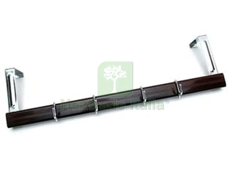 APPENDIABITI PER PORTA PRONTY MARRONE - cm.60 — Casalinghi e organizzazione — rif. FERX.FER70263