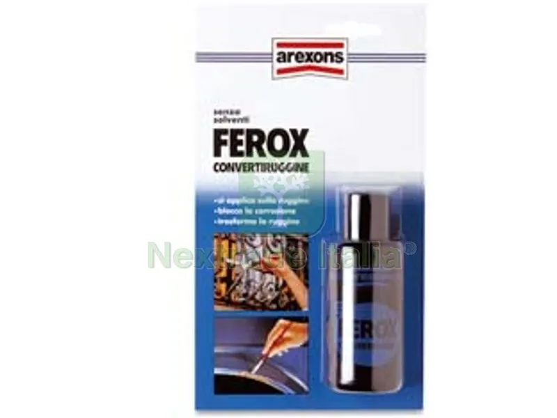 3BLISTER convertiruggine ferox in flaconcino - ml.95 — Vernici e smalti — rif. FERX.FER83140 3BLISTER convertiruggine ferox in flaconcino - ml.95 — Vernici e smalti — rif. FERX.FER83140