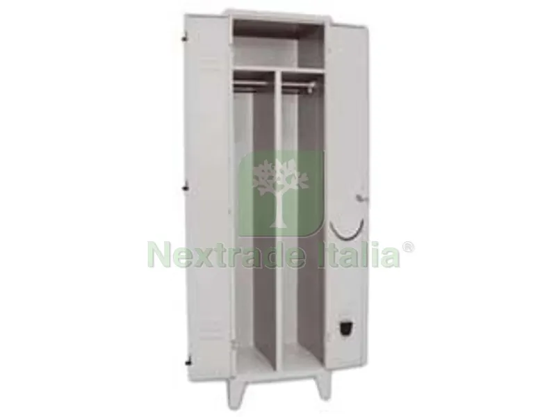 ARMADIO SPOGLIATOIO SPORCO/PULITO A DUE ANTE MONTATO - cm.50x50x180h. — Arredo — rif. FERX.FER96171 ARMADIO SPOGLIATOIO SPORCO/PULITO A DUE ANTE MONTATO - cm.50x50x180h. — Arredo — rif. FERX.FER96171