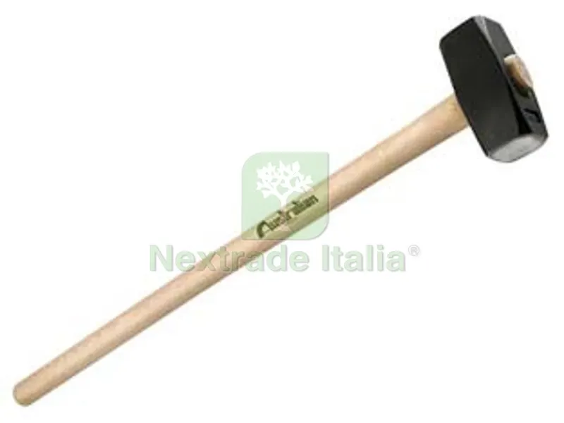 MAZZA A COPPIA CON MANICO IN LEGNO - Kg.5 - manico mm.910 — Attrezzi da giardino — rif. FERX.FER102148 MAZZA A COPPIA CON MANICO IN LEGNO - Kg.5 - manico mm.910 — Attrezzi da giardino — rif. FERX.FER102148