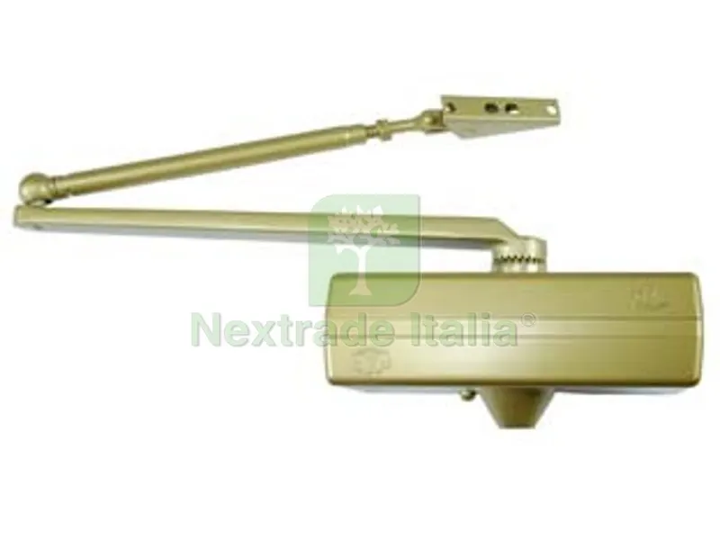 CHIUDIPORTA AEREI CON ARRESTO SERIE 564 - 564 oro (ME6409020) — Ferramenta porte e finestre — rif. FERX.FER103183 CHIUDIPORTA AEREI CON ARRESTO SERIE 564 - 564 oro (ME6409020) — Ferramenta porte e finestre — rif. FERX.FER103183